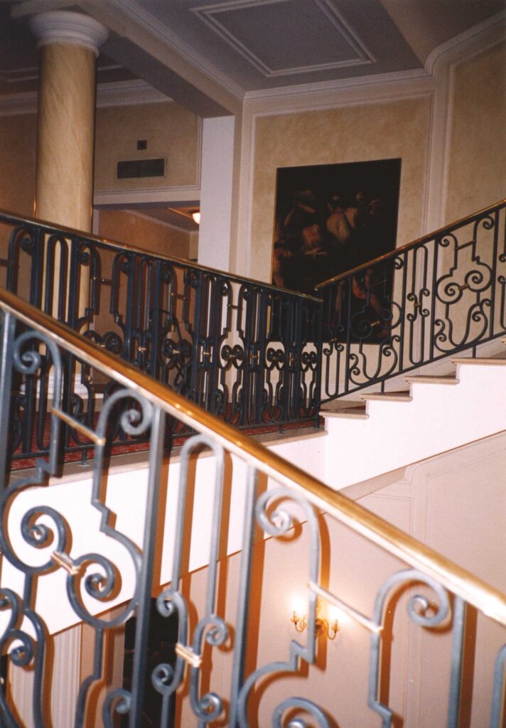 barandilla casa clásica