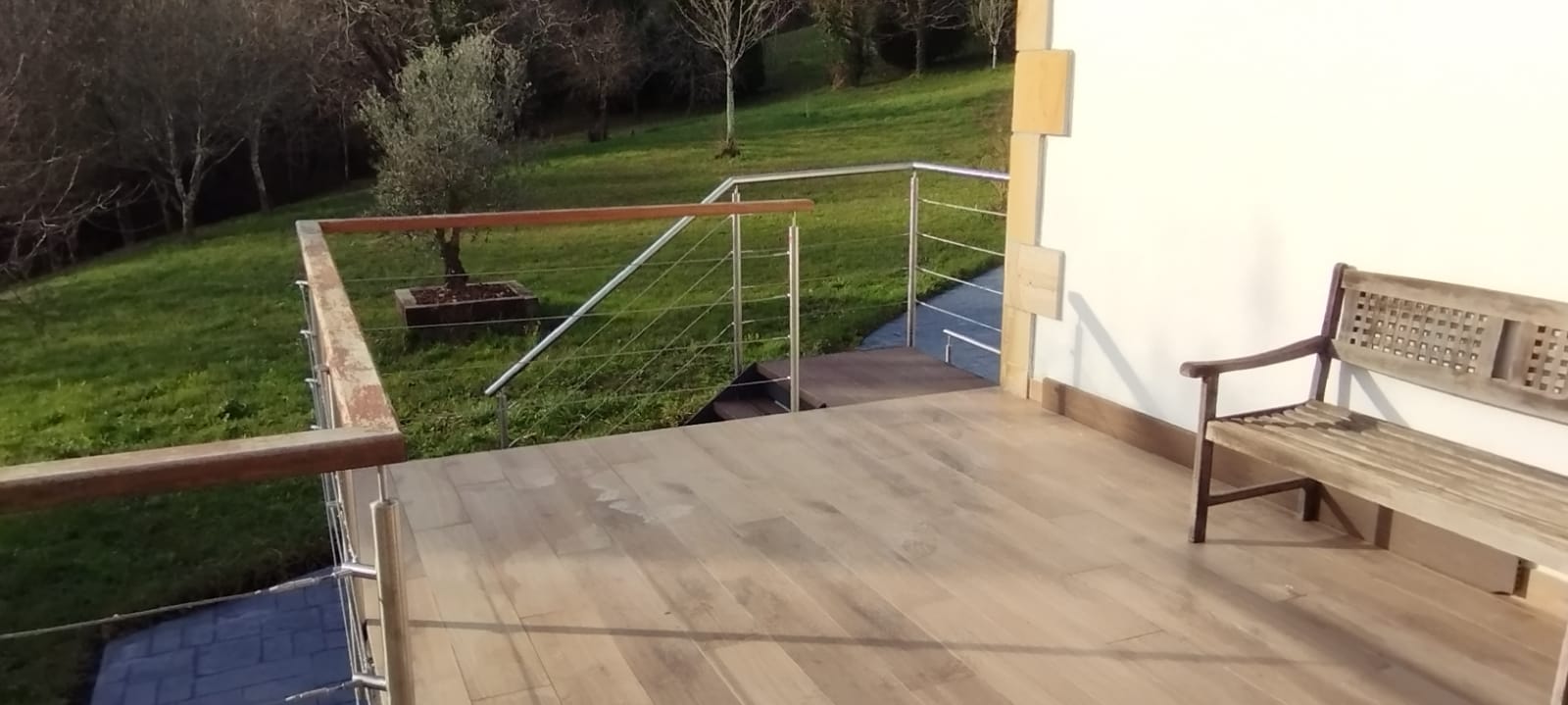 pasamano escalera